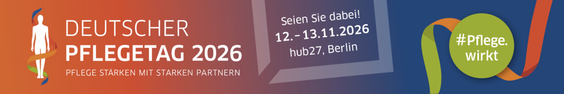 Deutscher Pflegetag 2026 - #Pflege. wirkt