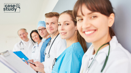 nursing staff smiling