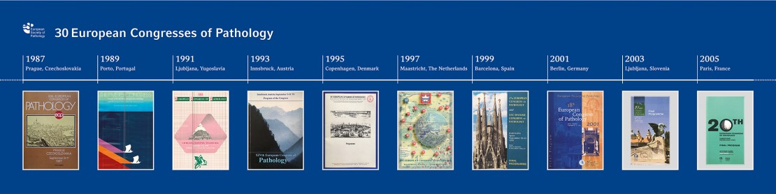 30 European Congresses of Pathology (1987-2005) 