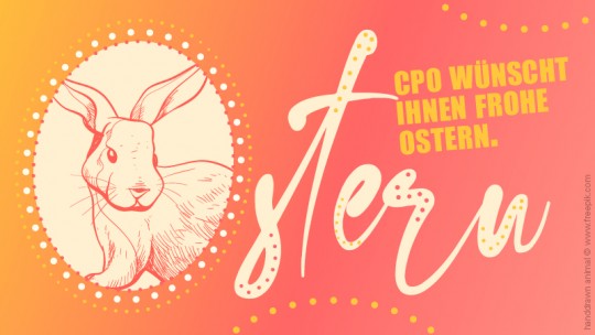 CPO wünscht Ihnen Frohe Ostern