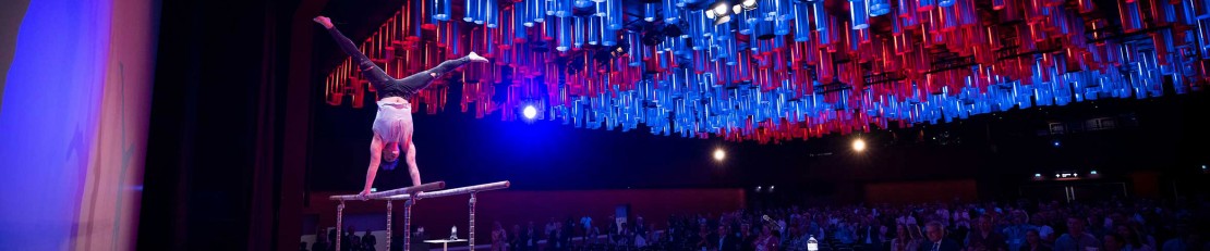 Sports performance on stage