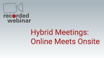 Hybrid Meetings: Online Meets Onsite